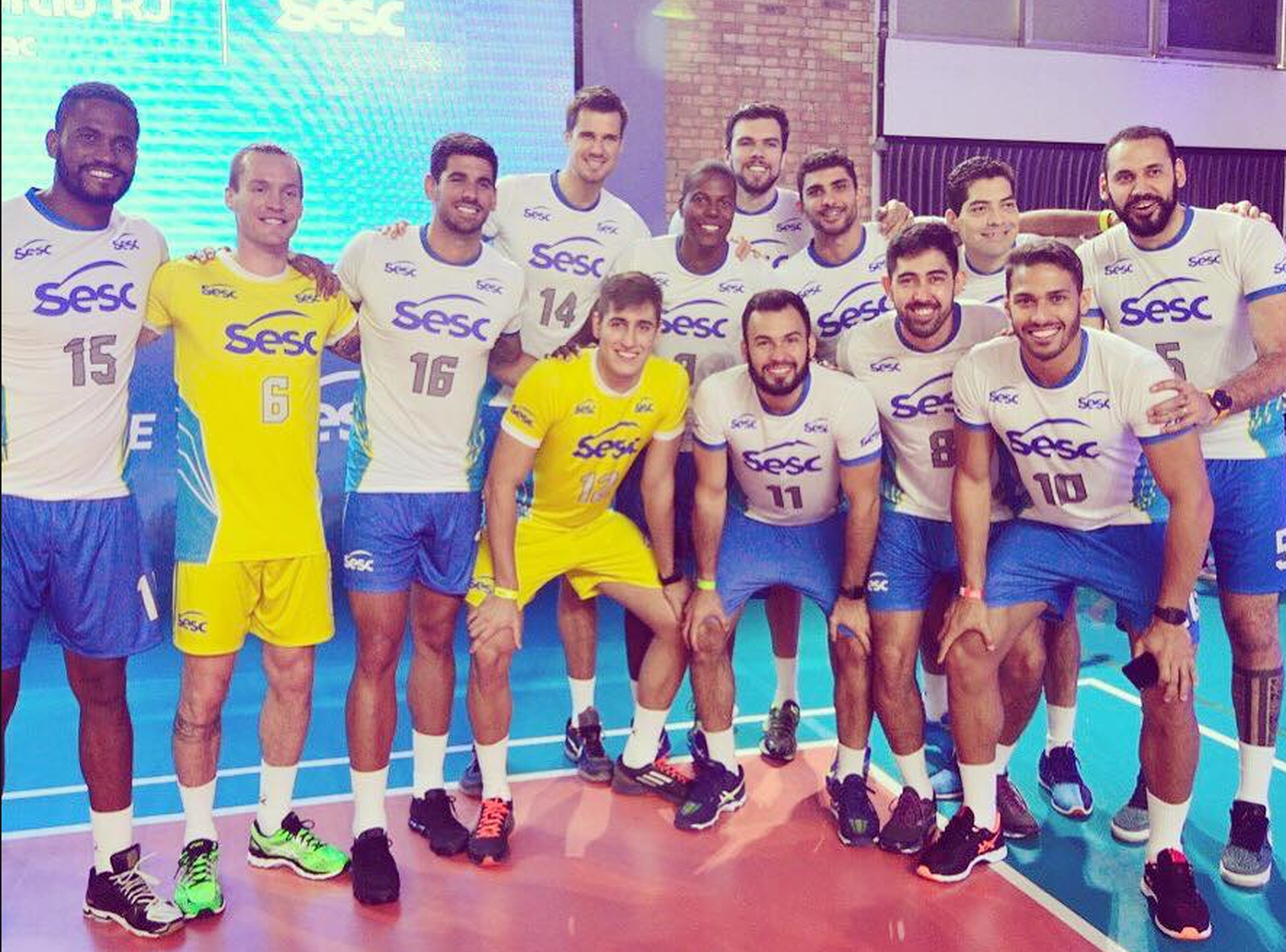Equipe masculina do Rio de Janeiro para a temporada (Foto: Divulgação)